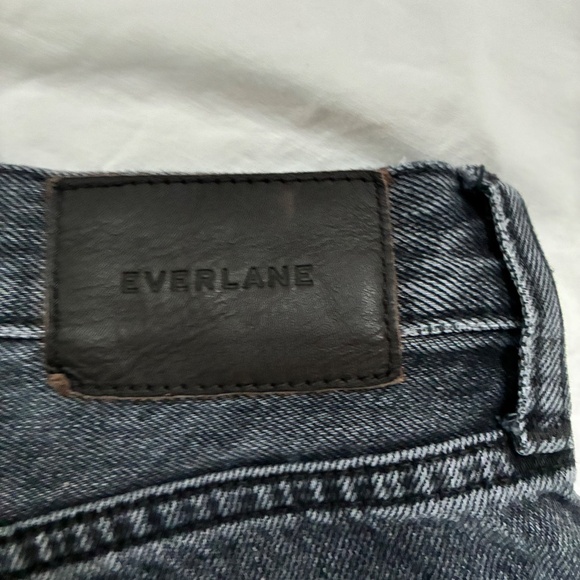 Everlane black denim shorts 25 - Picture 2 of 8